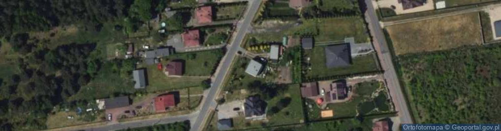Zdjęcie satelitarne Zielona ul.