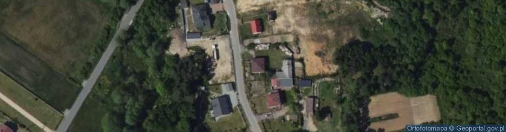 Zdjęcie satelitarne Zielona ul.