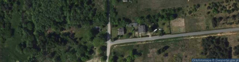 Zdjęcie satelitarne Zielona ul.