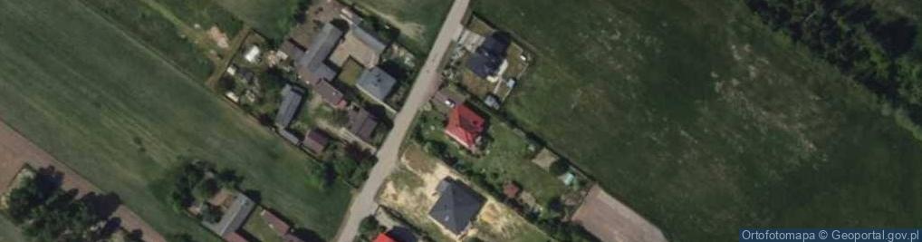 Zdjęcie satelitarne Zielona ul.