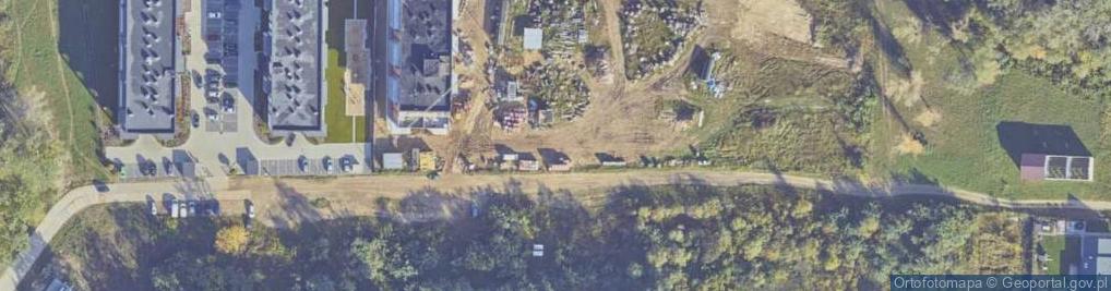 Zdjęcie satelitarne Zielona Aleja ul.
