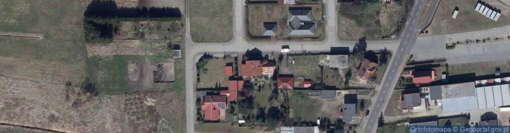 Zdjęcie satelitarne Zielona ul.