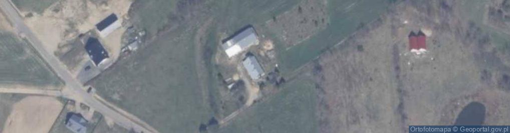 Zdjęcie satelitarne Zielona ul.