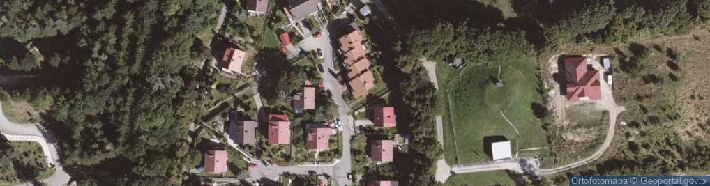 Zdjęcie satelitarne Zielona ul.