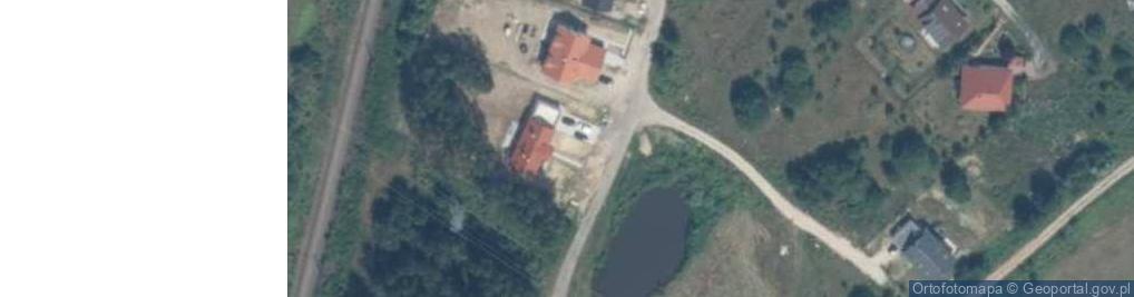 Zdjęcie satelitarne Zielona ul.