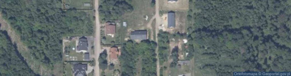 Zdjęcie satelitarne Zielona ul.
