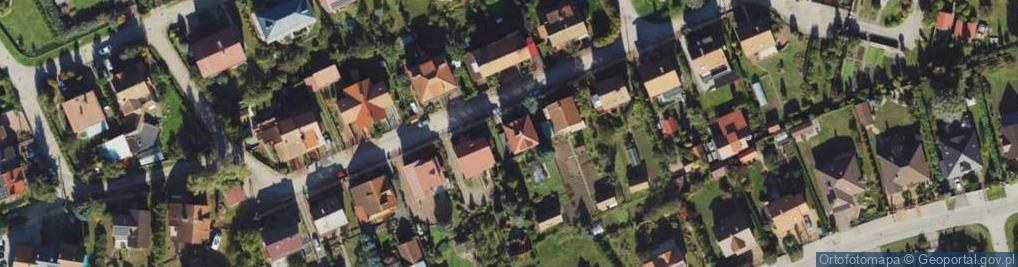 Zdjęcie satelitarne Zielona ul.
