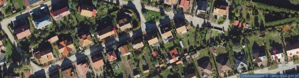 Zdjęcie satelitarne Zielona ul.