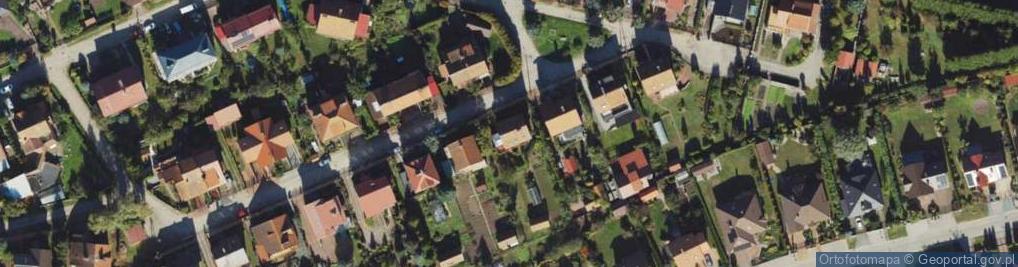Zdjęcie satelitarne Zielona ul.