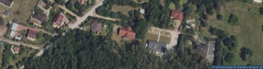 Zdjęcie satelitarne Zielonych Wiatrów ul.