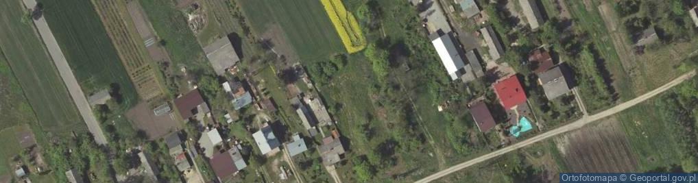 Zdjęcie satelitarne Zielone Wzgórze ul.
