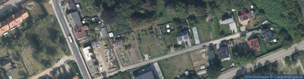 Zdjęcie satelitarne Ziołowa ul.