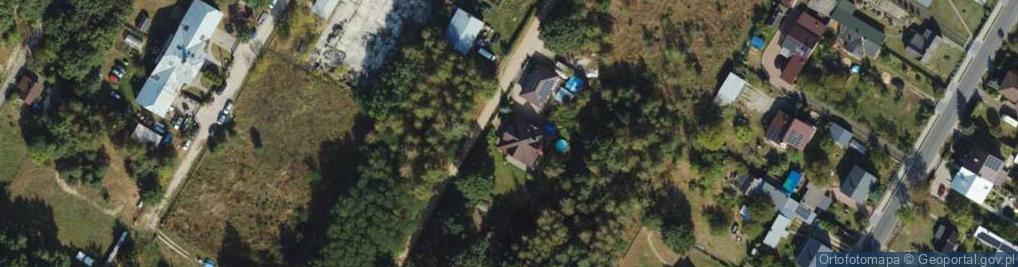 Zdjęcie satelitarne Ziemiańska ul.