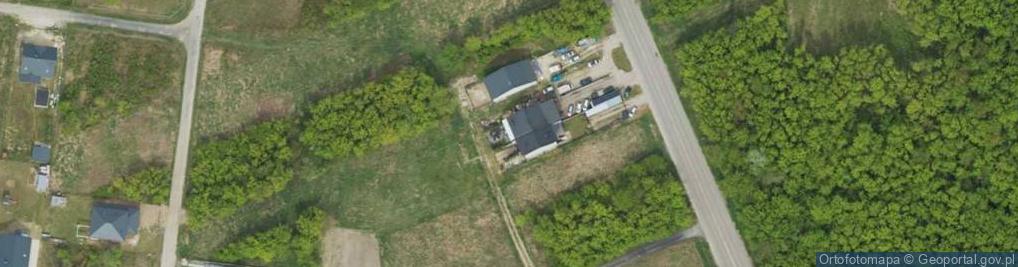 Zdjęcie satelitarne Zielona ul.