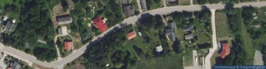 Zdjęcie satelitarne Zielonych Sosen ul.