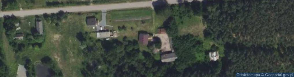 Zdjęcie satelitarne Zielonych Sosen ul.