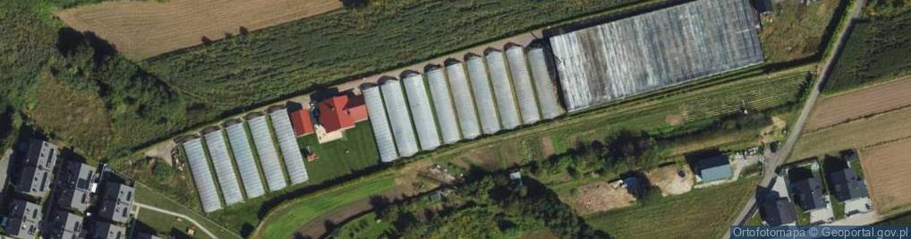 Zdjęcie satelitarne Zielona ul.