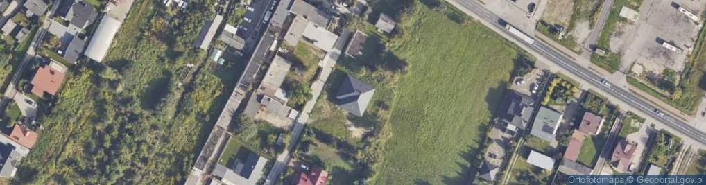 Zdjęcie satelitarne Zielna ul.