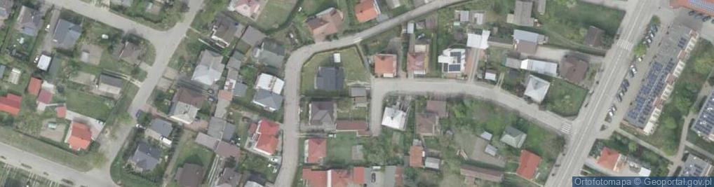 Zdjęcie satelitarne Zielona ul.