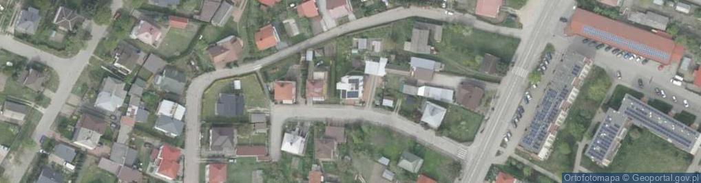 Zdjęcie satelitarne Zielona ul.