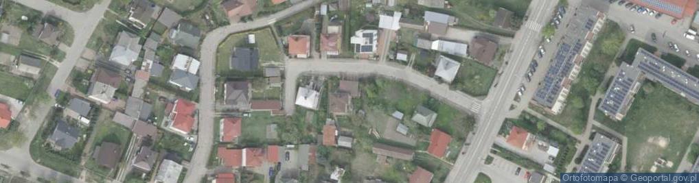 Zdjęcie satelitarne Zielona ul.
