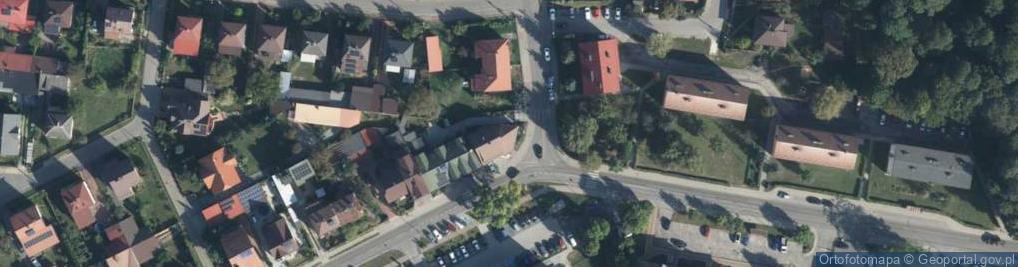 Zdjęcie satelitarne Zielona ul.
