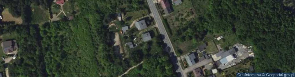 Zdjęcie satelitarne Zielona ul.