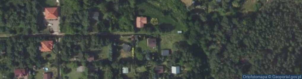 Zdjęcie satelitarne Zielona ul.