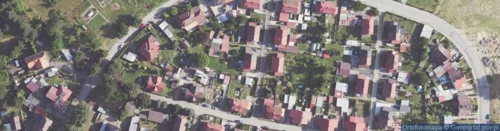 Zdjęcie satelitarne Zielona ul.