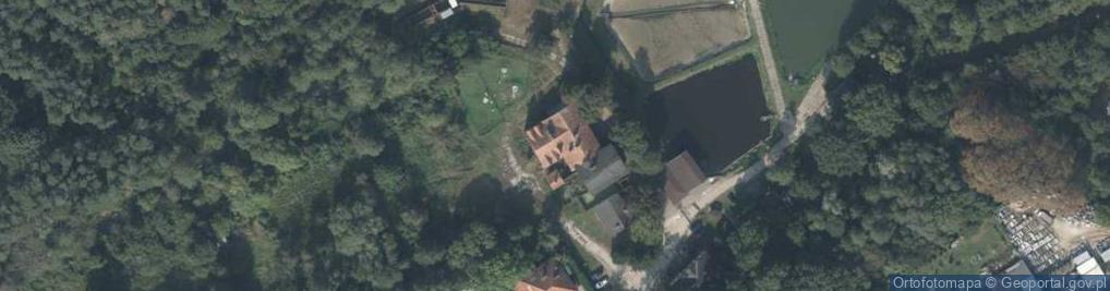 Zdjęcie satelitarne Zielona ul.