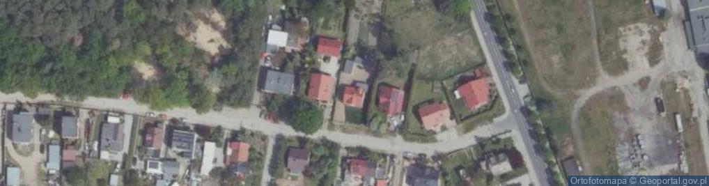 Zdjęcie satelitarne Zielona ul.