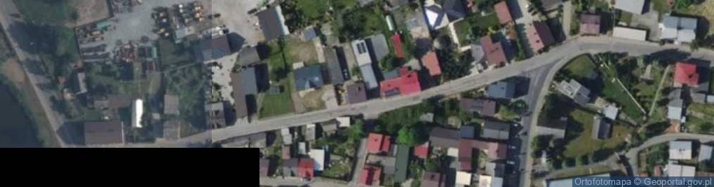 Zdjęcie satelitarne Zielona ul.