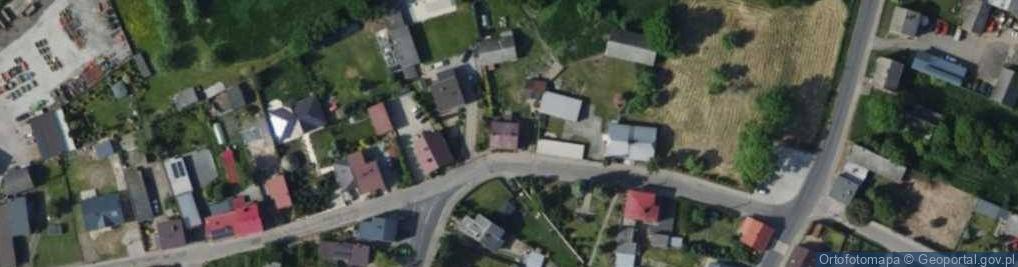 Zdjęcie satelitarne Zielona ul.