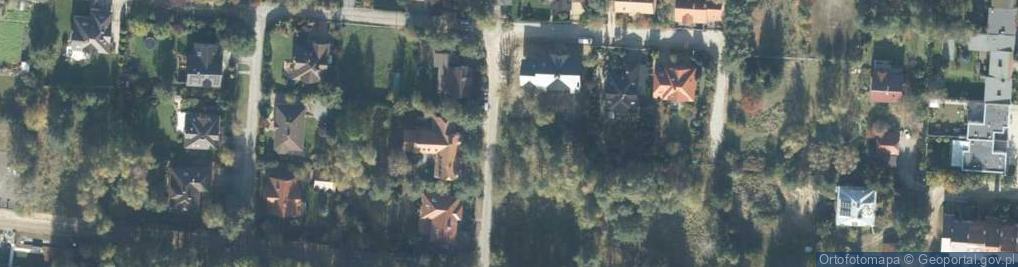 Zdjęcie satelitarne Zielona Dolina ul.
