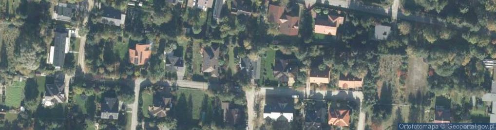 Zdjęcie satelitarne Zielona Dolina ul.