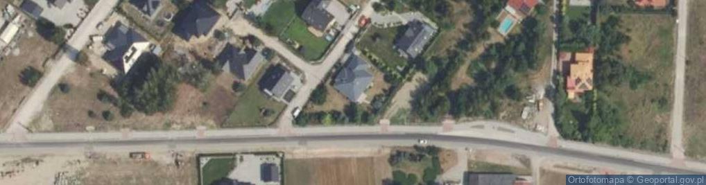 Zdjęcie satelitarne Zielonej Łąki ul.