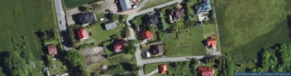 Zdjęcie satelitarne Zielone Wzgórze ul.