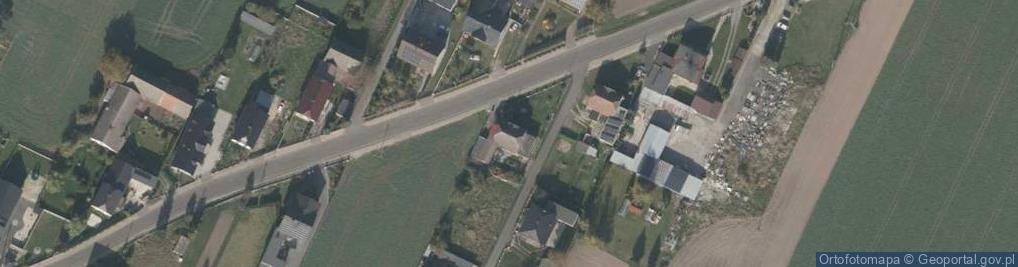Zdjęcie satelitarne Zielona ul.