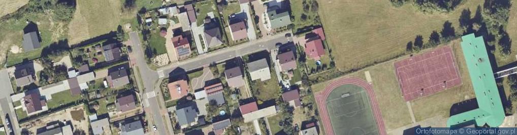 Zdjęcie satelitarne Zielona ul.