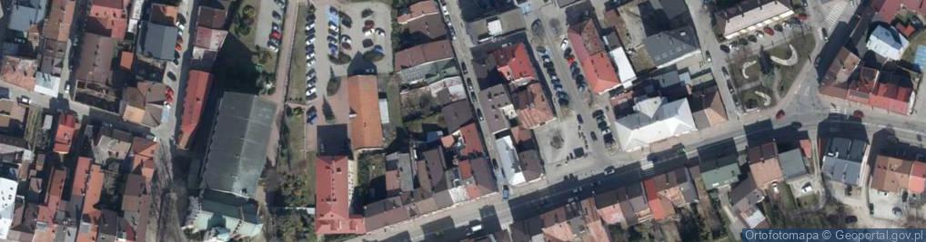 Zdjęcie satelitarne Zielona ul.