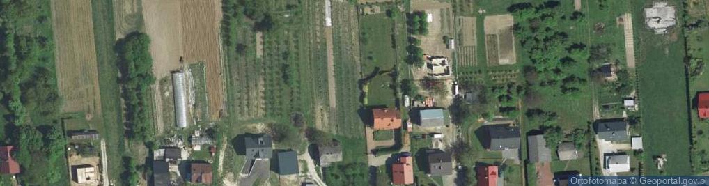 Zdjęcie satelitarne Zielona Droga ul.