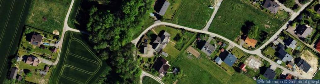 Zdjęcie satelitarne Zielona ul.