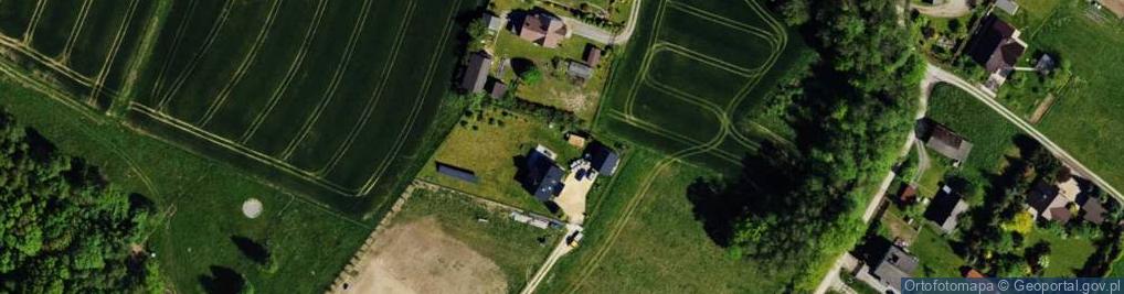Zdjęcie satelitarne Zielona ul.