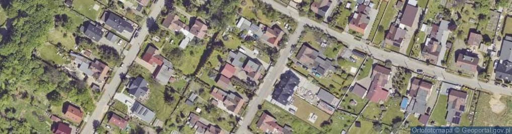 Zdjęcie satelitarne Zielona ul.