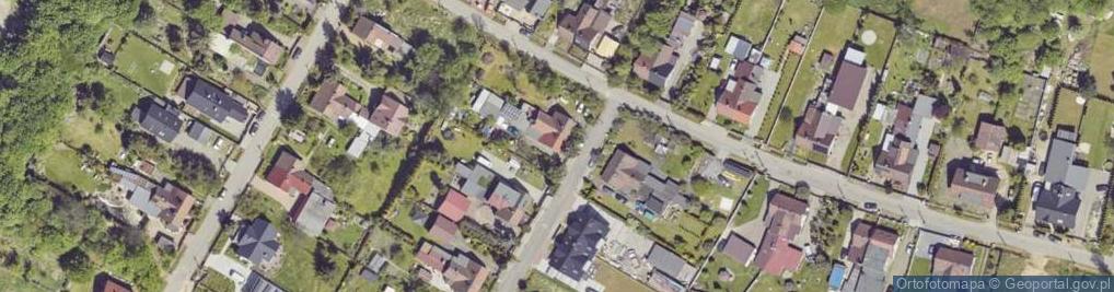 Zdjęcie satelitarne Zielona ul.