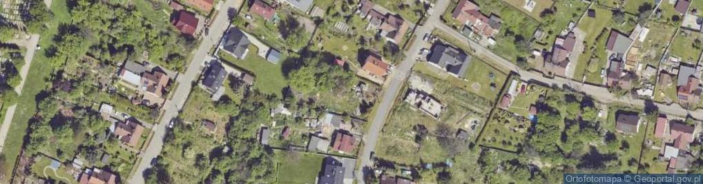 Zdjęcie satelitarne Zielona ul.