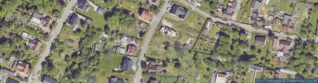 Zdjęcie satelitarne Zielona ul.