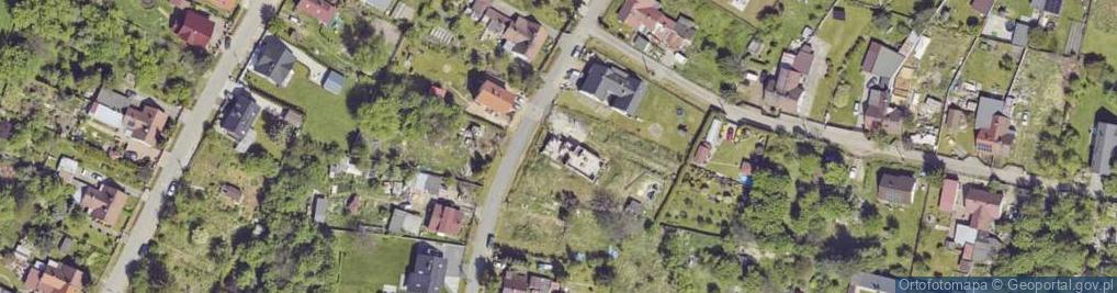 Zdjęcie satelitarne Zielona ul.