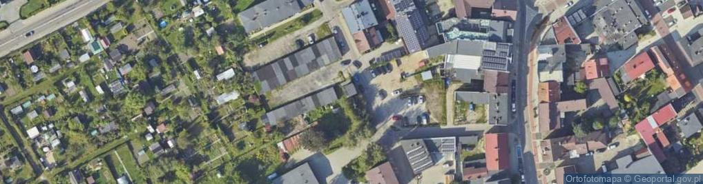Zdjęcie satelitarne Zielona ul.