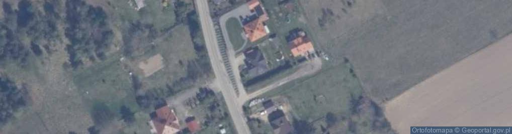 Zdjęcie satelitarne Zielona ul.